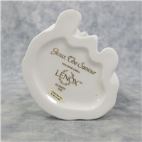 JESUS THE SAVIOR The Life Of Christ Sculpture Collection 9-1/4 inch White Bone China Figurine (Lenox, 1991)