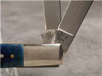 1998 Case 62005 RAZ SS Blue Rogers Limited Edition One Armed Man Razor