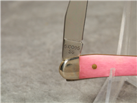 1998 CASE XX 610096 SS Pink Smooth Bone Tiny Toothpick Knife