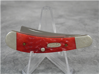 1989 CASE XX USA R611098 SS Red Jigged Bone Sowbelly Razor