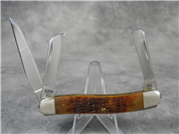 1997 CASE XX USA 6318 SS Caramel Jigged Bone Stockman