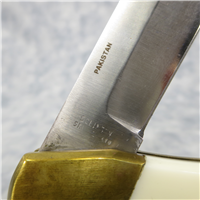 1991 Desert Storm Commemorative BEAR HUNTER Solingen Stainless 440 Folding Lockback Knife