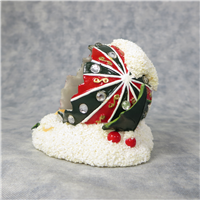 HOME IS WHERE YOU MAKE IT 2-3/4 inch Mouse in Christmas Ornament Figurine (Charming Tails, Enesco, 85/174, 2007)