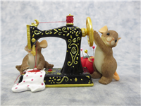 WE'RE "SEWING" LOVE 2-7/8 inch Friendship Figurine (Charming Tails, Enesco, 84/149, 2008)