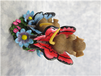 CATCHING UP WITH FRIENDS 3-5/8 inches Mouse/Butterfly Figurine (Charming Tails, Enesco, 89/239, 2008)