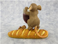 LIKE FINE WINE, YOU IMPROVE WITH AGE 3-1/4 inch Friendship Figurine (Charming Tails, Enesco, 89/293)