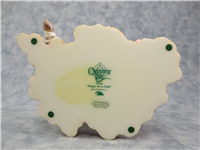 HAPPY AS A CLAM 2-7/8 inch Mouse/Beach Seashell Figurine (Charming Tails, Enesco, 89/269)