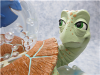 FINDING NEMO 'Riding The EAC' 8-1/2 Inch Musical Snow Globe with Blower (Disney Direct, #95438)