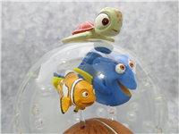 FINDING NEMO 'Riding The EAC' 8-1/2 Inch Musical Snow Globe with Blower (Disney Direct, #95438)