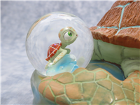 FINDING NEMO 'Riding The EAC' 8-1/2 Inch Musical Snow Globe with Blower (Disney Direct, #95438)