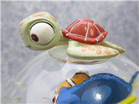 FINDING NEMO 'Riding The EAC' 8-1/2 Inch Musical Snow Globe with Blower (Disney Direct, #95438)