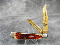 1986 Case 6249 John Wayne True Grit Gold Plated Copperhead 