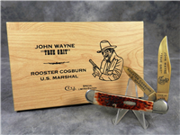 1986 Case 6249 John Wayne True Grit Gold Plated Copperhead 
