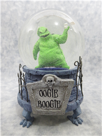 OOGIE BOOGIE 7-1/4 inch Nightmare Before Christmas Snow Globe (Disney Direct, Touchstone Pictures, 1993)