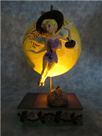 MOONLIT FLIGHT ON AN AUTUMN NIGHT 7-3/4 inch Disney Tinkerbell Figurine (Jim Shore, Enesco, 4023558, 2012)