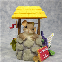 YOU'RE EVERYTHING I'VE WISHED FOR Mouse In A Well Figurine (Charming Tails, Enesco, 84/141)
