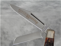 1981 I-XL SCHRADE WOSTENHOLM Limited Edition Brown Jigged Bone Stockman