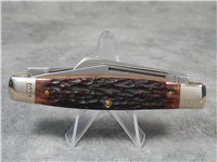 1981 I-XL SCHRADE WOSTENHOLM Limited Edition Brown Jigged Bone Stockman