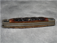 1981 I-XL SCHRADE WOSTENHOLM Limited Edition Brown Jigged Bone Stockman