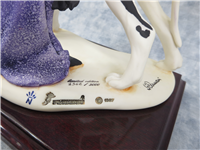 LADY WITH GREAT DANE 18-1/2 inch Limited Edition Figurine  (Giuseppe Armani, 429-C, 1987)