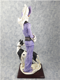 LADY WITH GREAT DANE 18-1/2 inch Limited Edition Figurine  (Giuseppe Armani, 429-C, 1987)