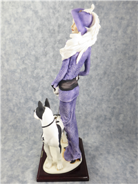 LADY WITH GREAT DANE 18-1/2 inch Limited Edition Figurine  (Giuseppe Armani, 429-C, 1987)
