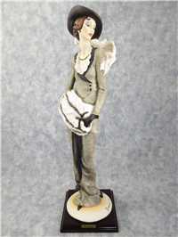 LADY WITH MUFF 19 inch Limited Edition Figurine  (Giuseppe Armani, 388-C, 1987)