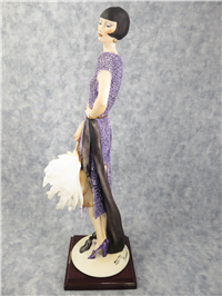 LADY WITH FAN 18-1/2 inch Limited Edition Figurine  (Giuseppe Armani, 387-C, 1989)