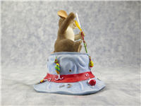 YOU'RE A GREAT CATCH 4-1/4 inch Fishing Hat/Mouse Figurine (Charming Tails, Fitz & Floyd, 89/188)
