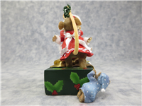 MERRY KISS-MAS 4-3/8 inch Christmas Mouse Figurine (Charming Tails, Hamilton Collection, 2007)