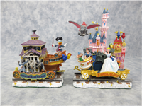 DISNEYLAND EXPRESS 6-Piece Complete Set of Train Figurines  (Danbury Mint, Disney)