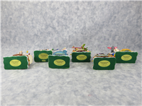 DISNEYLAND EXPRESS 6-Piece Complete Set of Train Figurines  (Danbury Mint, Disney)