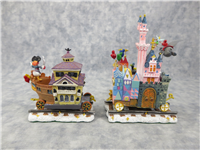 DISNEYLAND EXPRESS 6-Piece Complete Set of Train Figurines  (Danbury Mint, Disney)