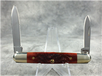 1998 CASE XX USA 06263 SS Brown Jigged Eisenhower Pen Knife