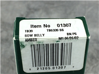 2001 Case TB6339 SS Amber Peachseed Tony Bose Sowbelly