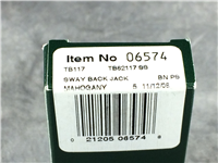 2008 Case TB62117 SS Mahogany Tony Bose Sway Back Jack