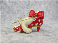 FRIENDS FIT RIGHT 2-1/2 inch Mouse and Cat in Shoe Ornament Figurine (Charming Tails, Fitz & Floyd, 89/244)
