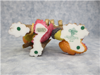 ALL I COULD WISH FOR IS THE RIGHT HERE BESIDE ME 3-1/8 inch Fall Mice on Log with Star Figurine (Charming Tails, Fitz and Floyd, 89/340, 2007)