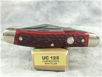 UNITED BOKER UC125 Red Jigged Bone Carpenter's Whittler