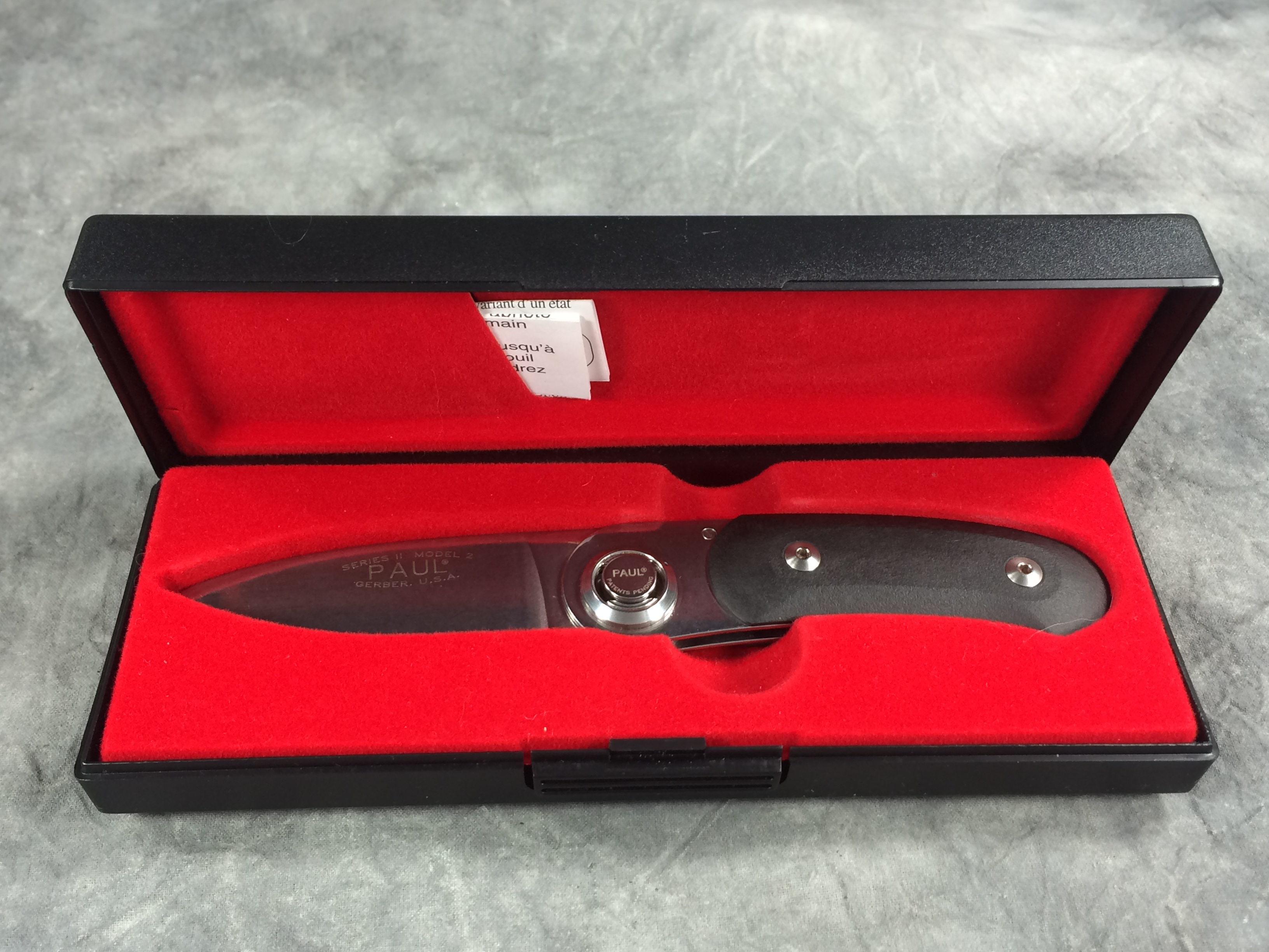 How much is 1996 GERBER USA Paul Series II Model 2 Axial Locking ...