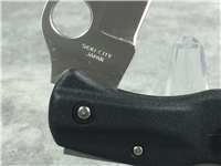 SPYDERCO C10PBK Clipit Endura Right Hand Plain Edge Black FRN Lockback