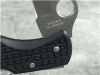 SPYDERCO C10PBK Clipit Endura Right Hand Plain Edge Black FRN Lockback