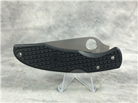 SPYDERCO C10PBK Clipit Endura Right Hand Plain Edge Black FRN Lockback
