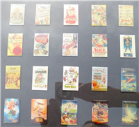 75TH ANNIVERSARY ONE SHEETS Limited Edition Framed Pin Set (The Walt Disney Co., 1998)