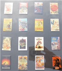 75TH ANNIVERSARY ONE SHEETS Limited Edition Framed Pin Set (The Walt Disney Co., 1998)