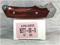 2002 BUCK 277 Alpha Hunter ATS-34 Linerlock