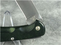 2010 BUCK 112 Ranger Green Single-Blade Lockback Knife with Leather Sheath