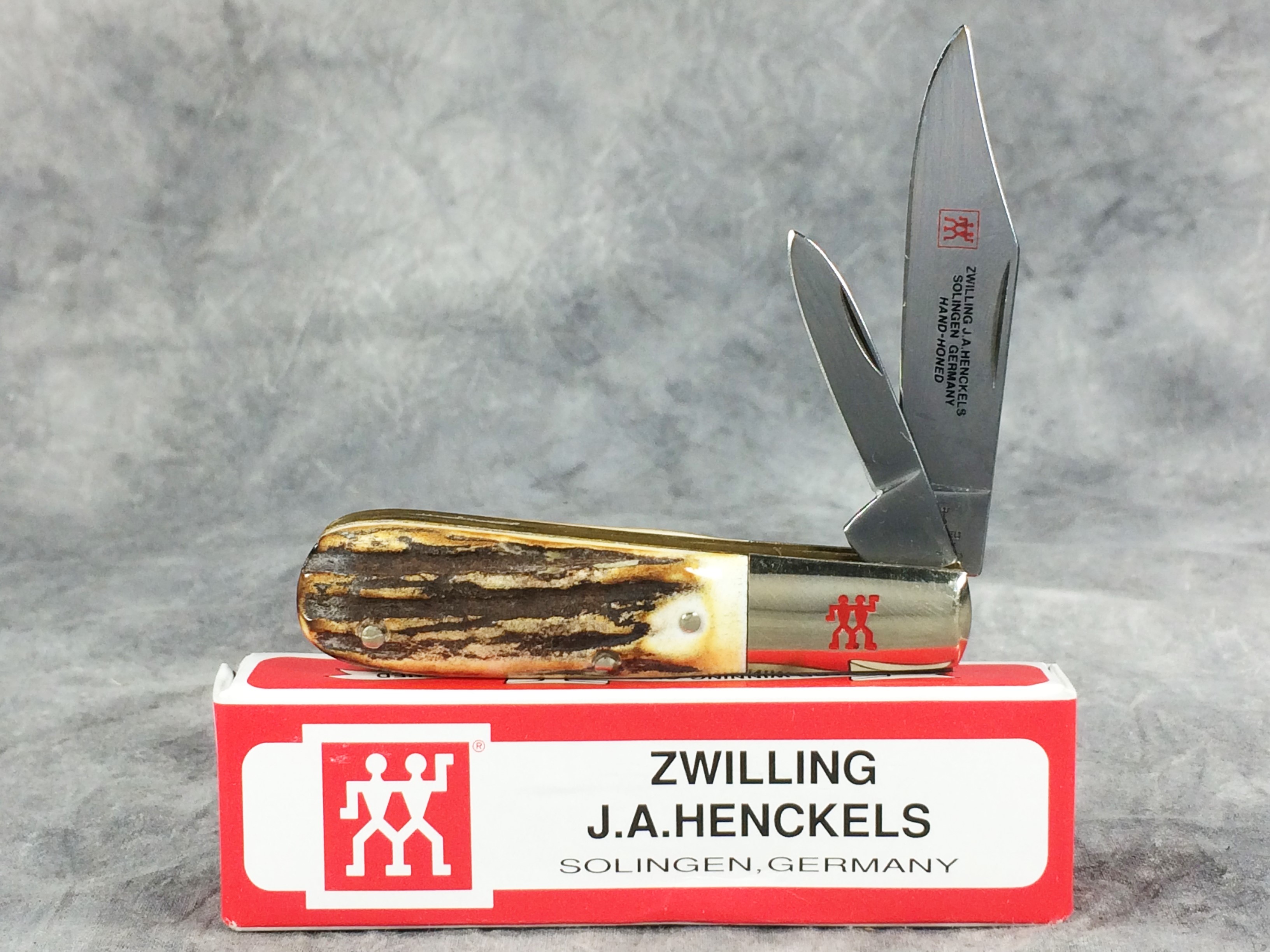 How much is ZWILLING J. A. HENCKELS HK 16S Stag 2Blade Barlow worth