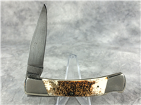 PARKER EDWARDS 405D Stag Damascus Lockback