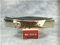 PARKER EDWARDS 405D Stag Damascus Lockback